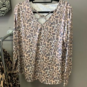 Grace & Emma leopard shirt